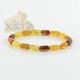 Mix tube wholesale amber bracelet